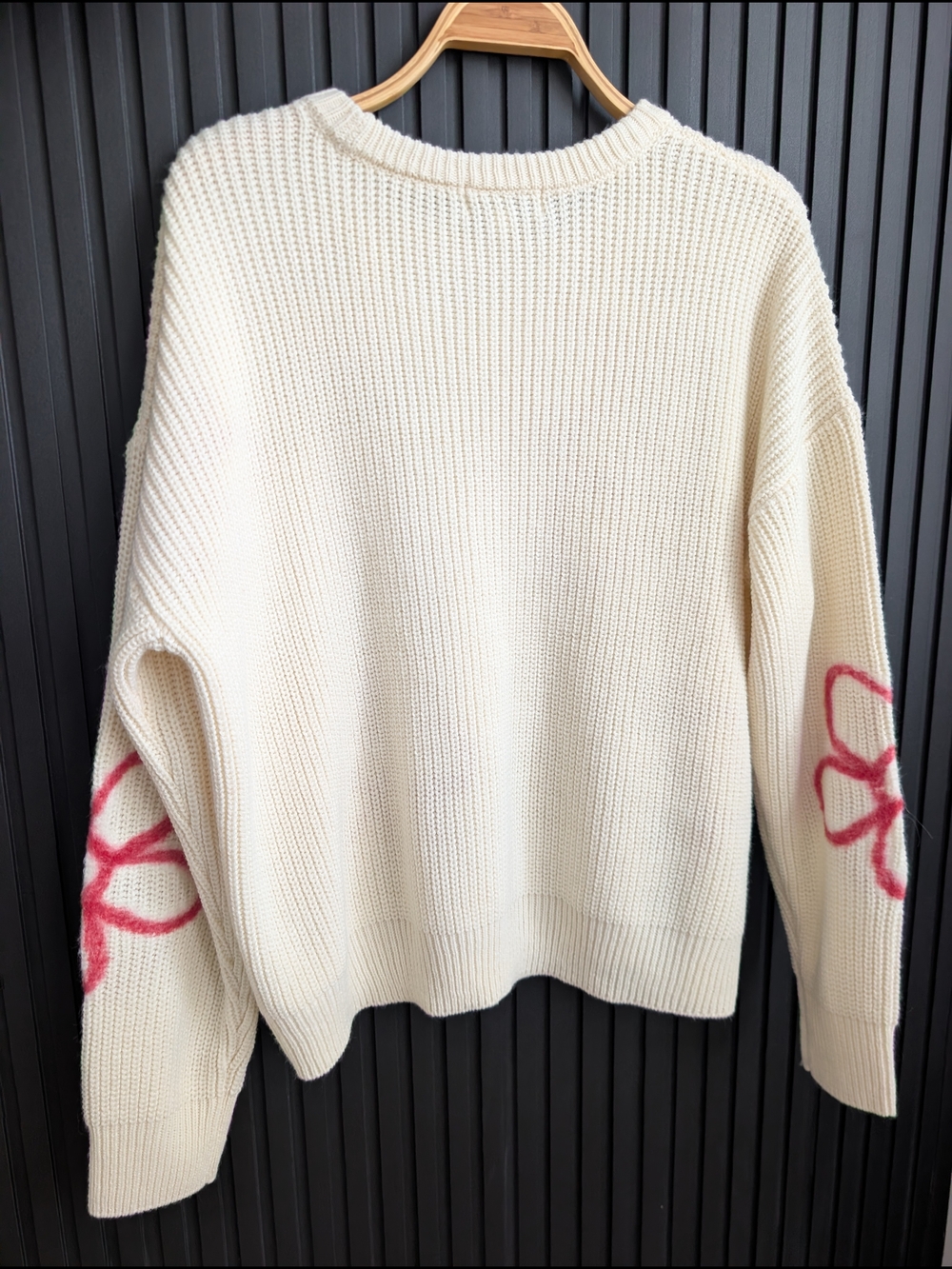 GEMMA + JANE Flower Embroidered Sweater | Size XL - Picture 3 of 11